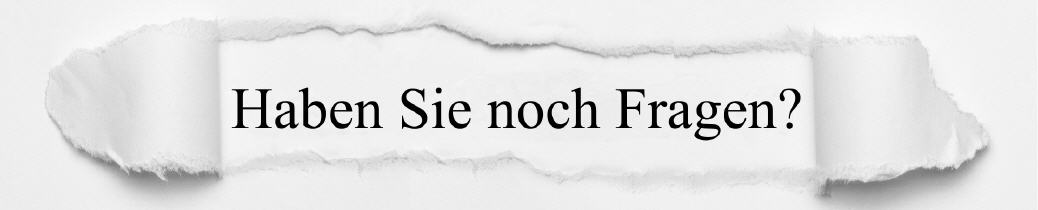 Ich habe mich schon immer gewundert, warum