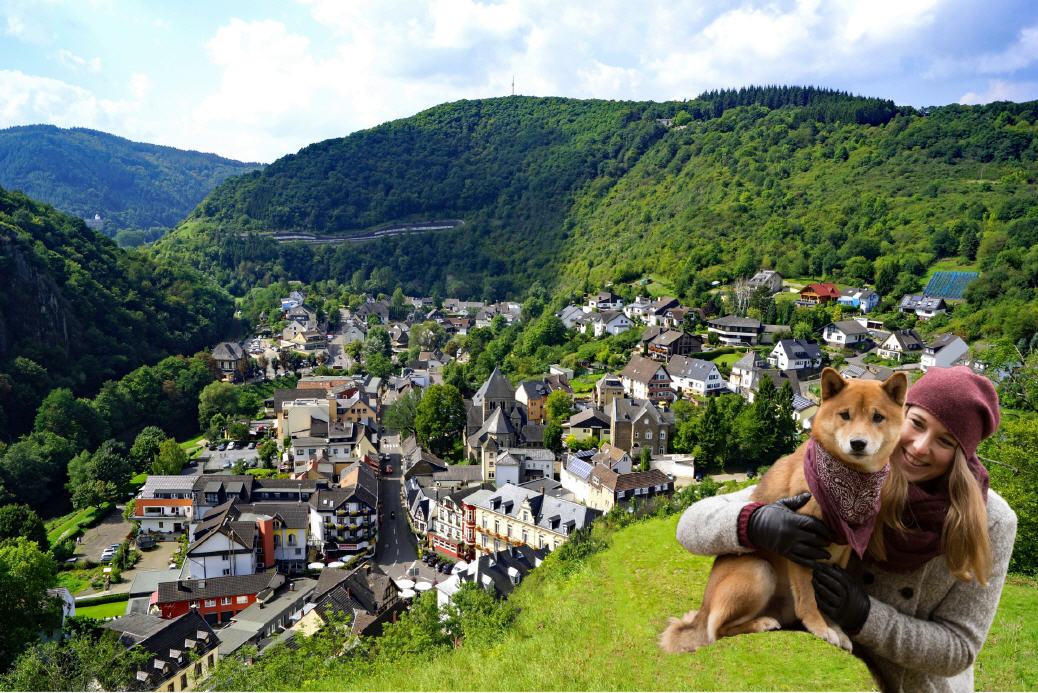 Spaziergang oberhalb von Altenahr!