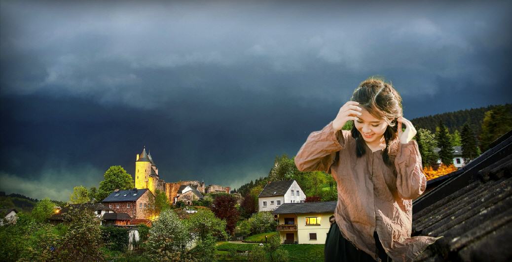 Burg Lissingen bei Gerolstein!