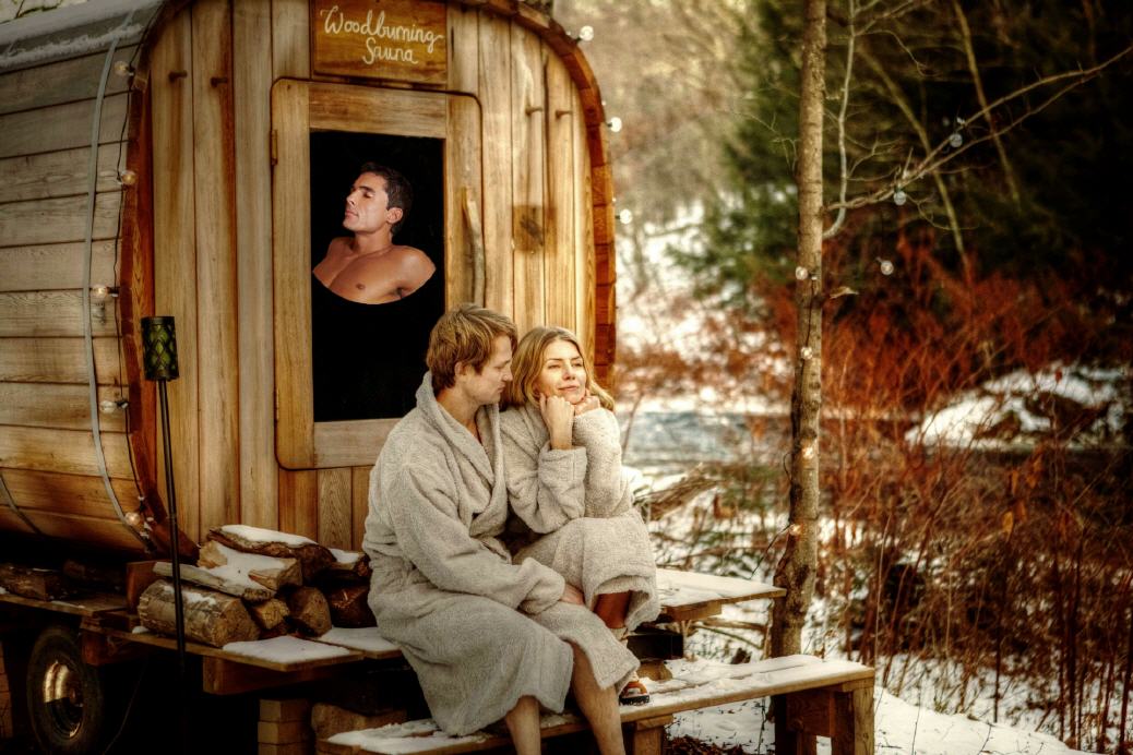 Die mobile Wood-Burning Sauna.