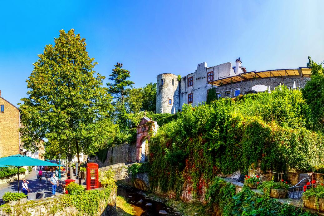 Bad-M&uuml;nstereifel Burgpanorama.