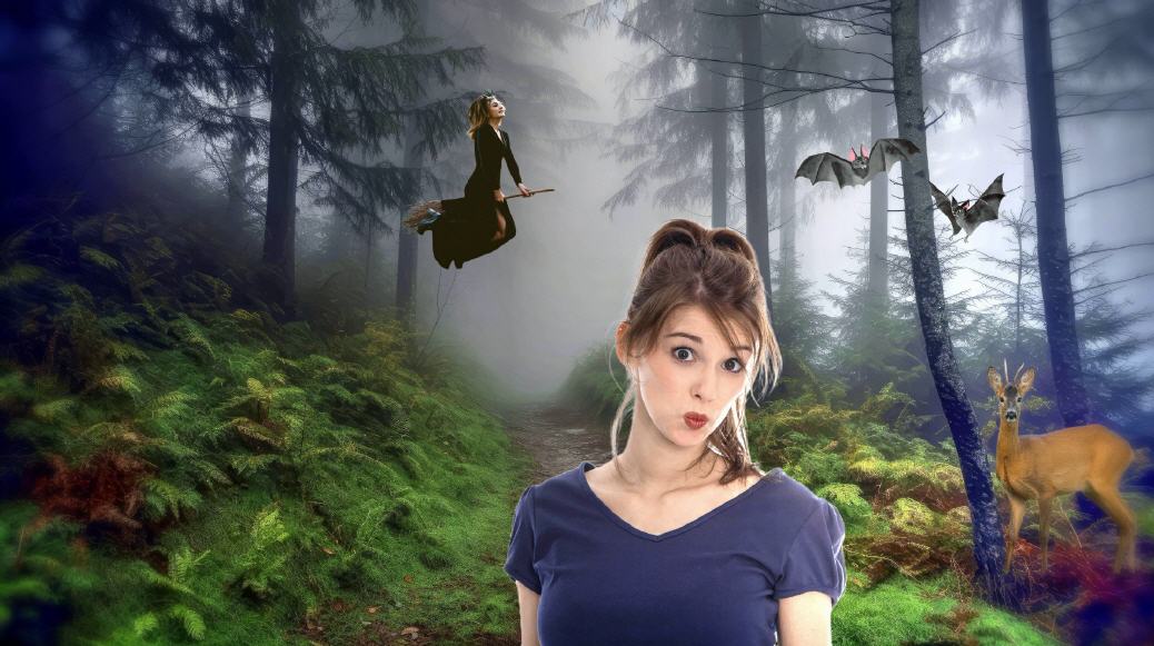 Pfeifend Waldweg zwischen Eichenbach und Aremberg!