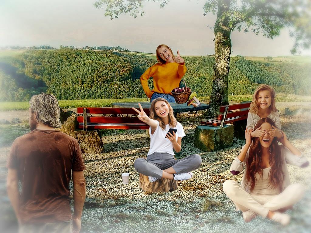 Oswalterplatz oberhalb vom Ort Eichenbach