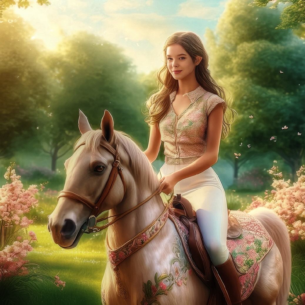 Digitale Kunst erstellt mit KI Software