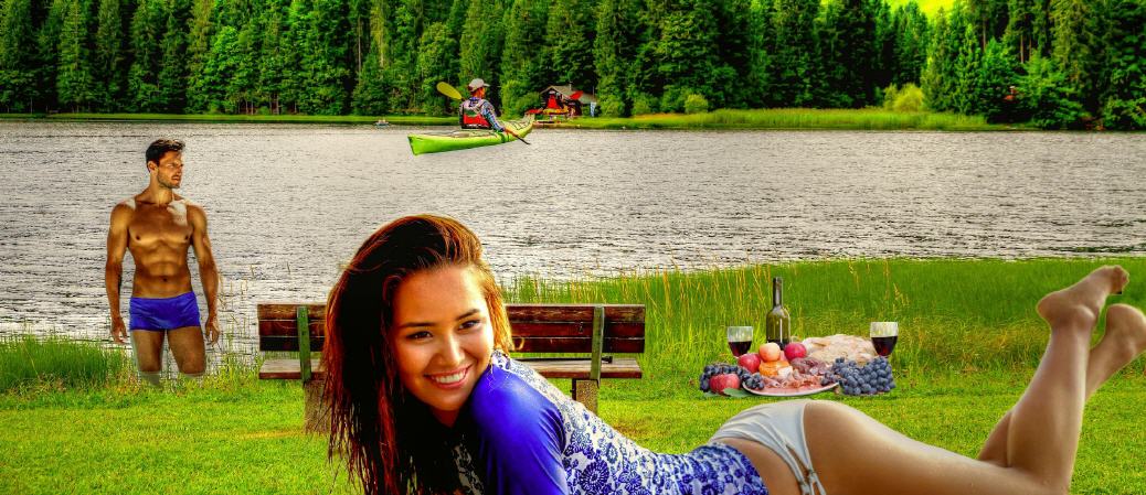 Endsommer an einem unserer vielen Seen!