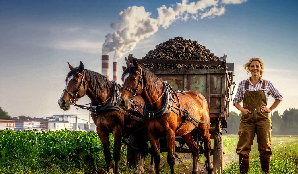 In den Kriegsjahren und danach: